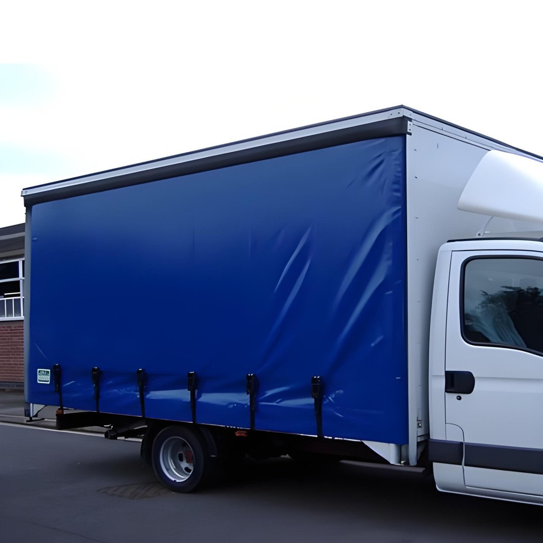 Heavyweight PVC Coated Tarpaulin Fabric Waterproof Awning Tarp Tent Cover for Truck Trailer Woven Warp Knitted Style Plain Style
