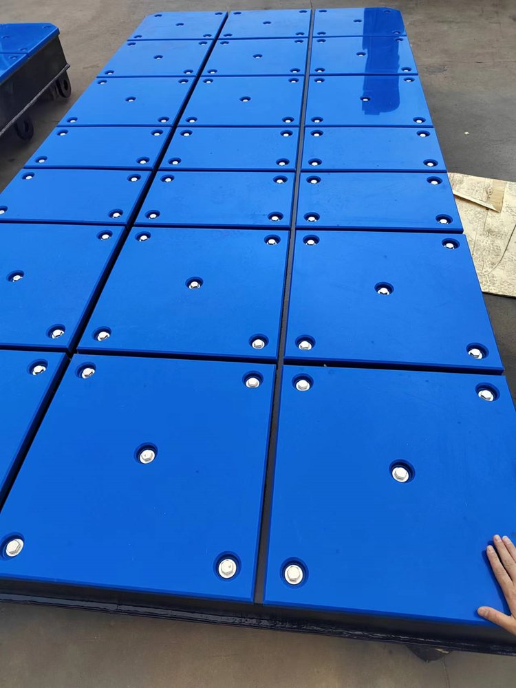 High Quality UVR Marine Fender Pads UV Resistant PE Dock Boat Protection Boards UHMWPE HDPE Dock Bumper Boards