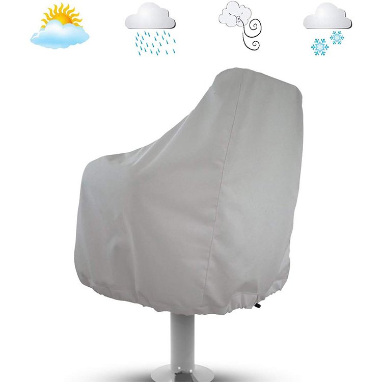 Waterproof Sunscreen Boat Seat Protective Cover Outdoor Yacht Fixed Rear Seat Furniture Accessory