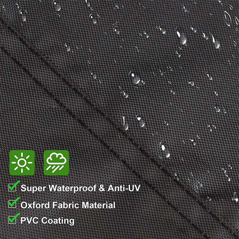 Heavy-Duty 210D Waterproof Canvas V-Hull Tri-Hull Runabout Bass Boat Storage Bag Trailable Fishing Boat Cover Boat Covers Genre