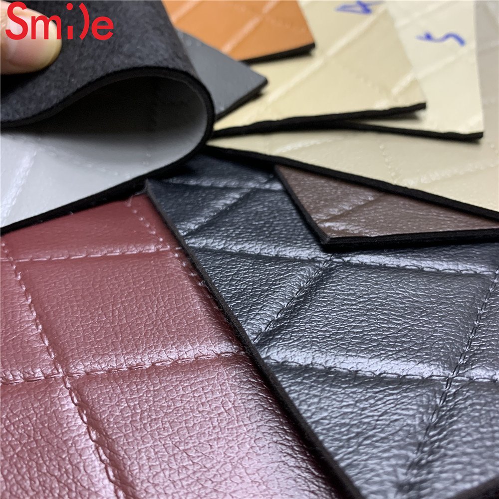 Hotsale Pvc Vinyl Car Floor Mats Leather Materials Diamond Texure PVC Leather 2.5mm 160cm Width
