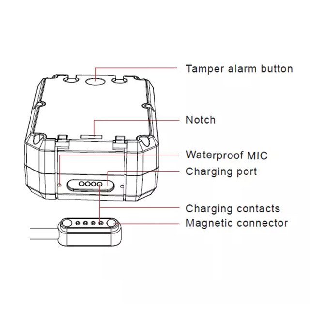 Concox Big Battery Waterproof Wireless Magnetic Asset Car tracker AT1 Gps for Boat Vessel