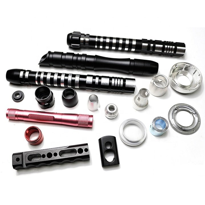 High Precision Hardware Aluminium Suppressor Parts Aeroplane Parts