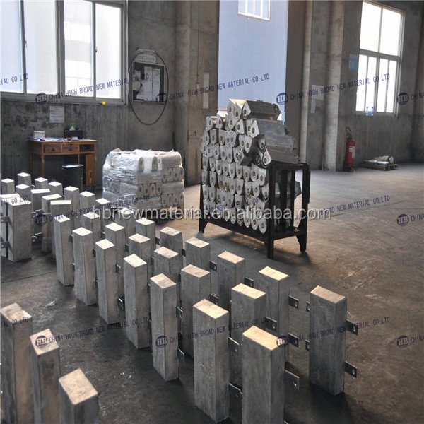 Mil-Spec Zinc Anode for Hull Welding Type Single Steel Feet