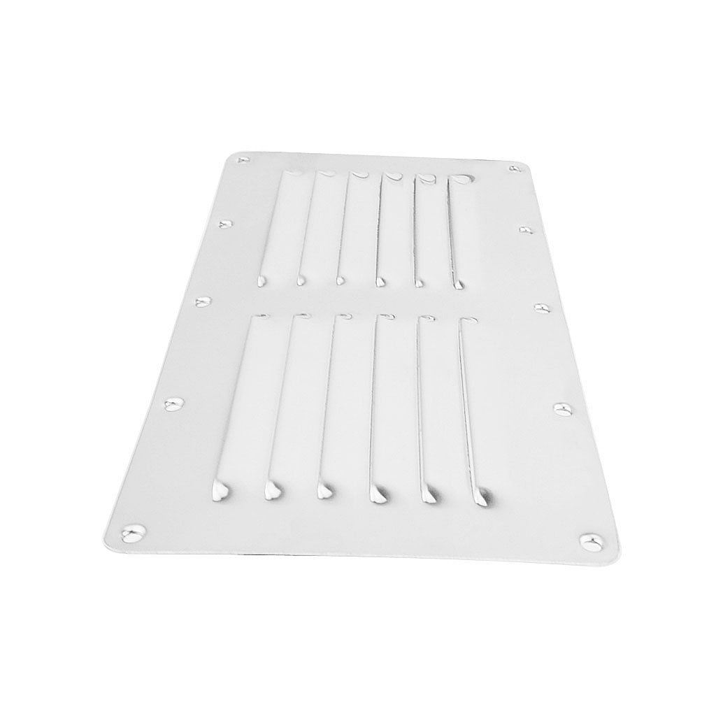 Marine Grade Stainless Steel 304 Boat Marine Square Air Vent Louver Vent Grille Ventilation Louvered Grill Cover
