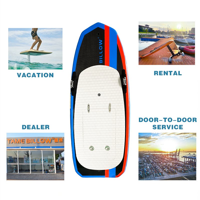 Tame Billow Manufacture Good Quality Carbon Fiber Surfing Electric Efoil Motor Motor Hydrofoil Surfboard for Water Sports