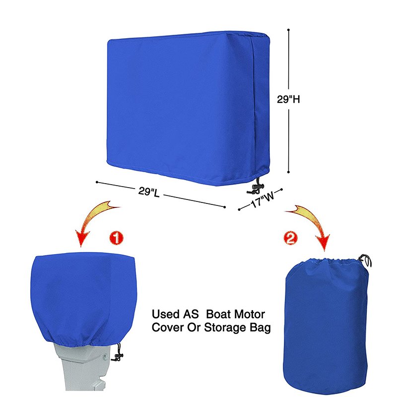 MESOROCK Brand Custom Inflatable/jon/plastic Boat Cover, Waterproof Full Size Boat Cover