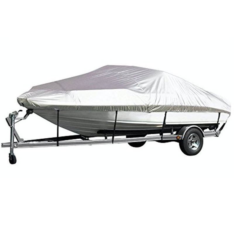 420D Oxford Fabric Waterproof Boat Cover Marine Grade Canvas Universal Boat Cover