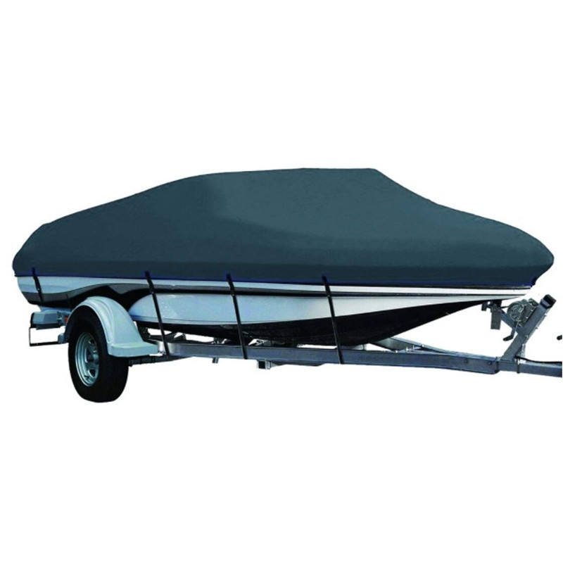 420D Oxford Fabric Waterproof Boat Cover Marine Grade Canvas Universal Boat Cover