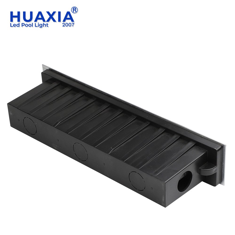 3W Outdoor RGB Color Changing 24V LED Recessed Linear Underground Light Stainless Steel Fixture for Garden Path Floor Paver