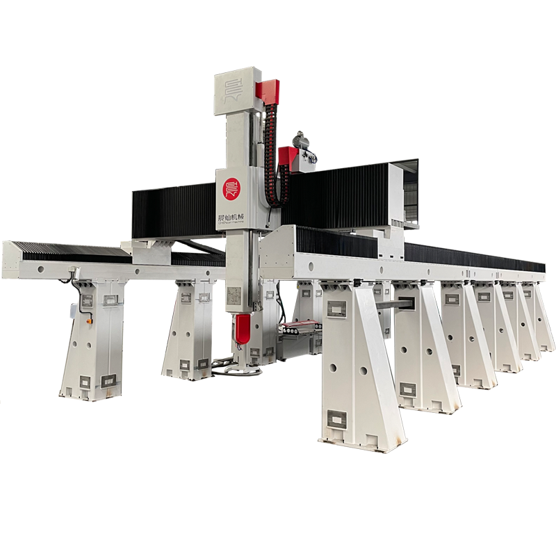 5 Axis CNC Router Making Large Polyester Yacht Mold