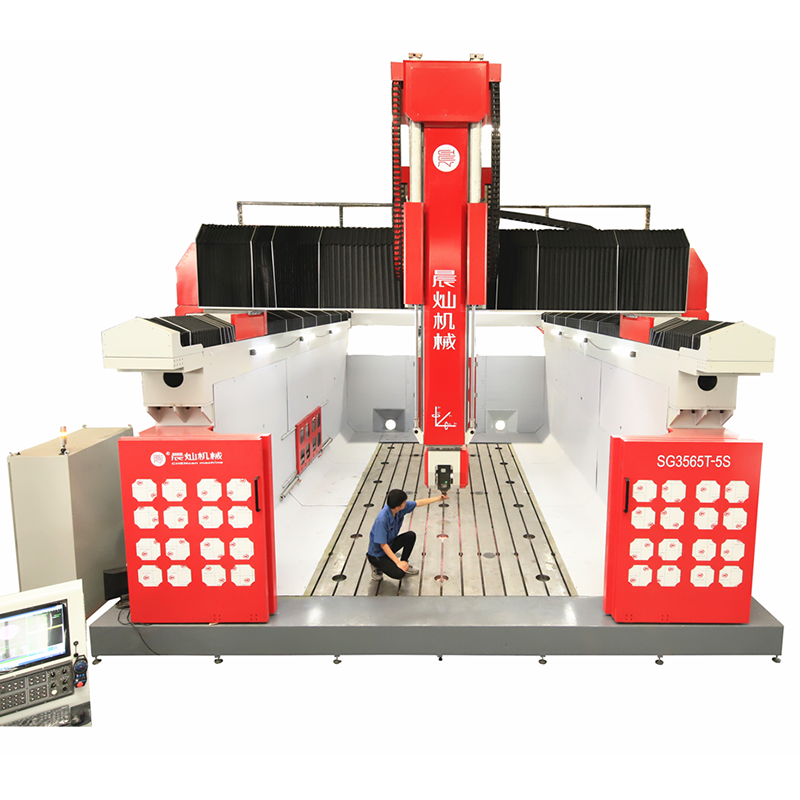 5 Axis CNC Router Making Large Polyester Yacht Mold