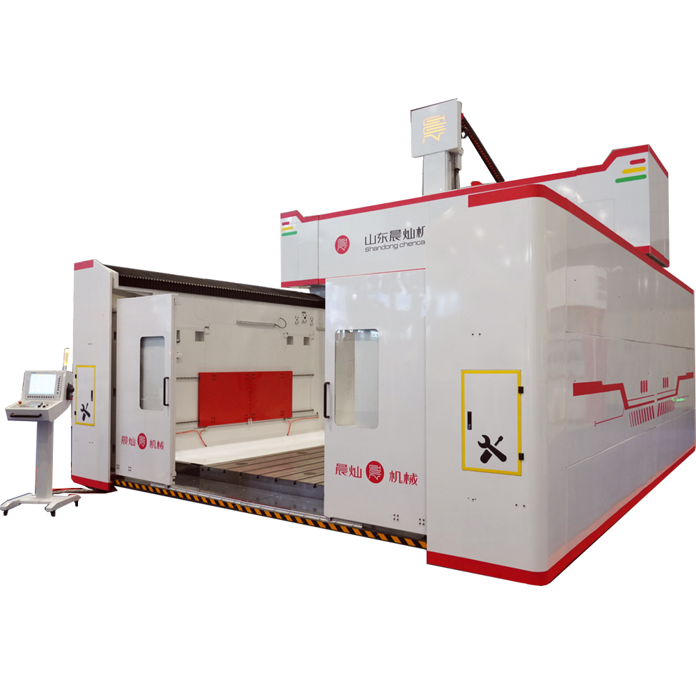 5 Axis CNC Router Making Large Polyester Yacht Mold