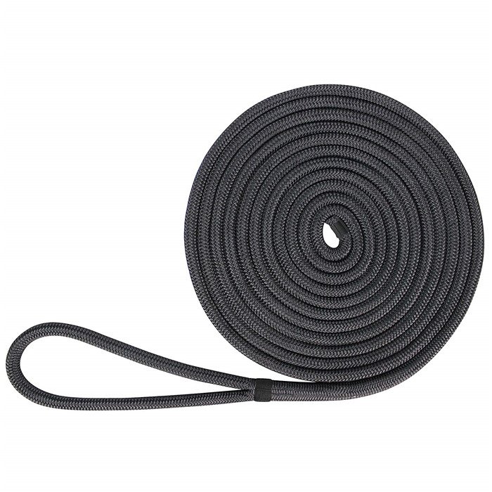 Factory Price Popular Docking Lines 1 Inch 1/2 18mm Dock Line Nylon Double Braided Marine Rope for Boats