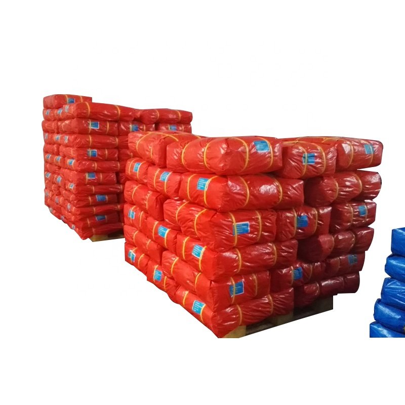 Orange PE Tarpaulin with UV Treated for Cover Car Truck Boat From China Factory
