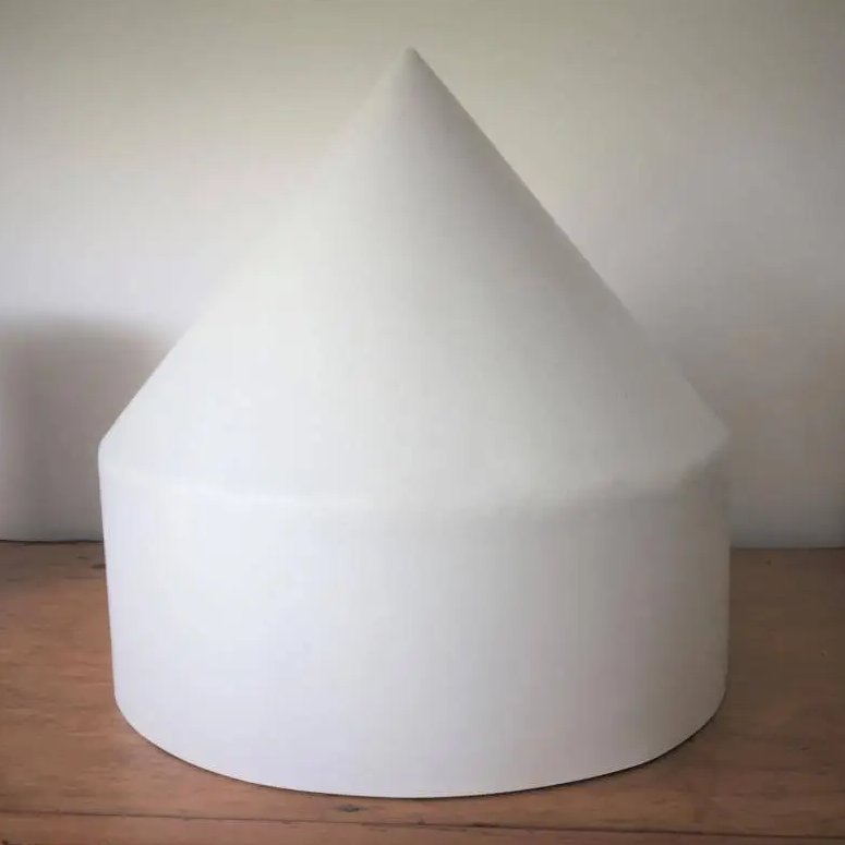 Boat Pylon Edge Post Head Cover Flat White Black LLDPE Marine Dock Coned Piling Cap