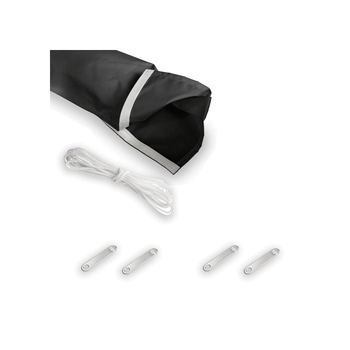 Best Bimini Top Sport Plus 3 Arches for Boats and Rafts - Diameter 20 mm Stainless Steel - Black Polyester Canvas
