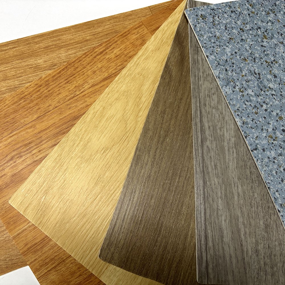 Wood Grain Heavy Duty Pvc Roll Boat Bus Floor Covering