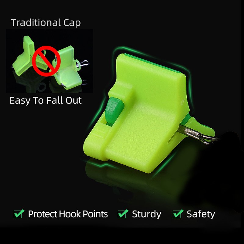 TAKEDO WF01 S# M# Treble Hook Cover Protector Lightweight Accessories Fishing Out Hook Cover Protect Fishing Hook Safety