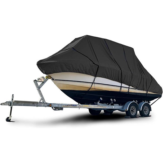 Factory Customized Waterproof 600D Boat Cover Suitable for Fishing Boats, Dustproof, Waterproof, and Yacht Protective Cover