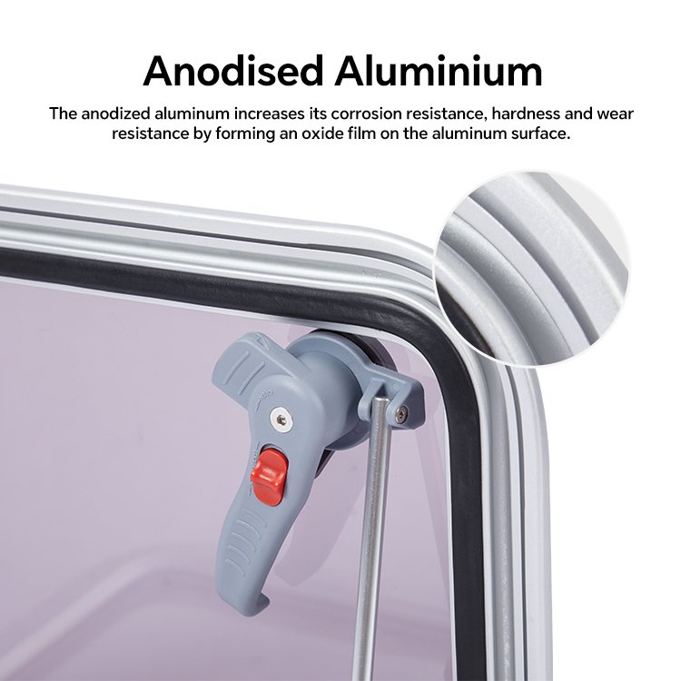 HOMFUL Rectangle Marine Anodized Aluminum Boat Hatch Boat Accessories Boat Porthole Window for Yacht