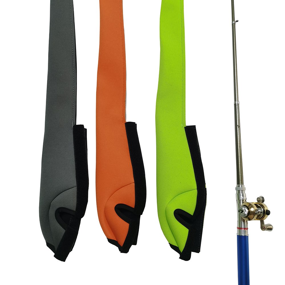 Factory Direct Sale Fishing Rod Pole Protector Cover Sleeves Neoprene Fishing Rod Socks With Reel Cover