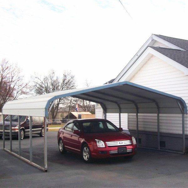 20' X 20' X 8' Height Portable Metal Carport / Car Shed