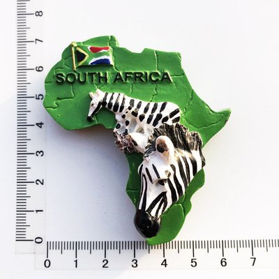 Travel Memorial Decorative Arts and Crafts 3D Magnet Souvenir 3 Resin Cultural Landscape Creative Decoration Contemporary