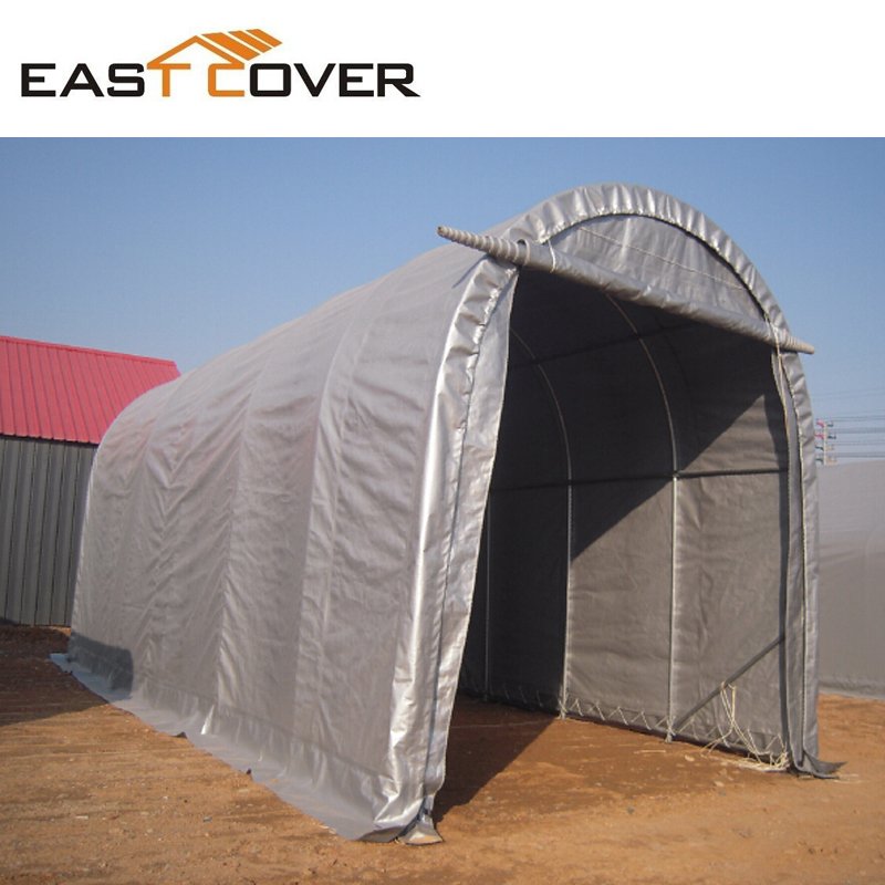 New Products Pyramid Factory Price Plastic Portable Car Storage Shed RV Boat Shelter Canopy Tent Carport