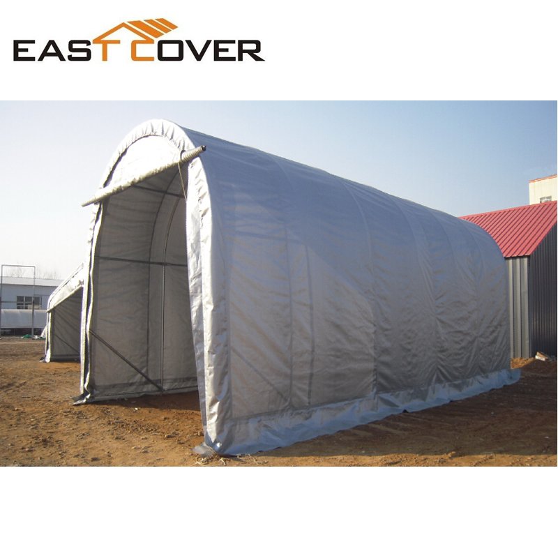 New Products Pyramid Factory Price Plastic Portable Car Storage Shed RV Boat Shelter Canopy Tent Carport