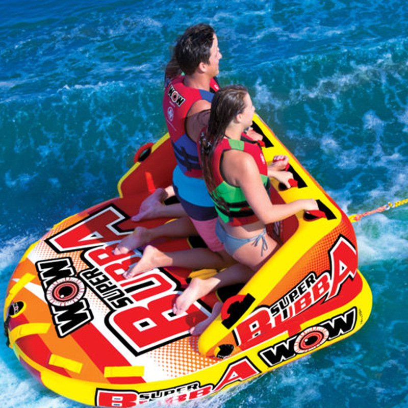 Water Sports Games Safety Tug Inflatable Speed Boat Fast Row Surf Towing Seaplane with Strong Cover