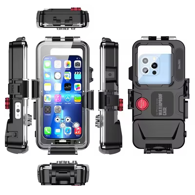 New Deep Dive Phone case for IPhone Universal Waterproof case 30m Dive case Underwater Photos