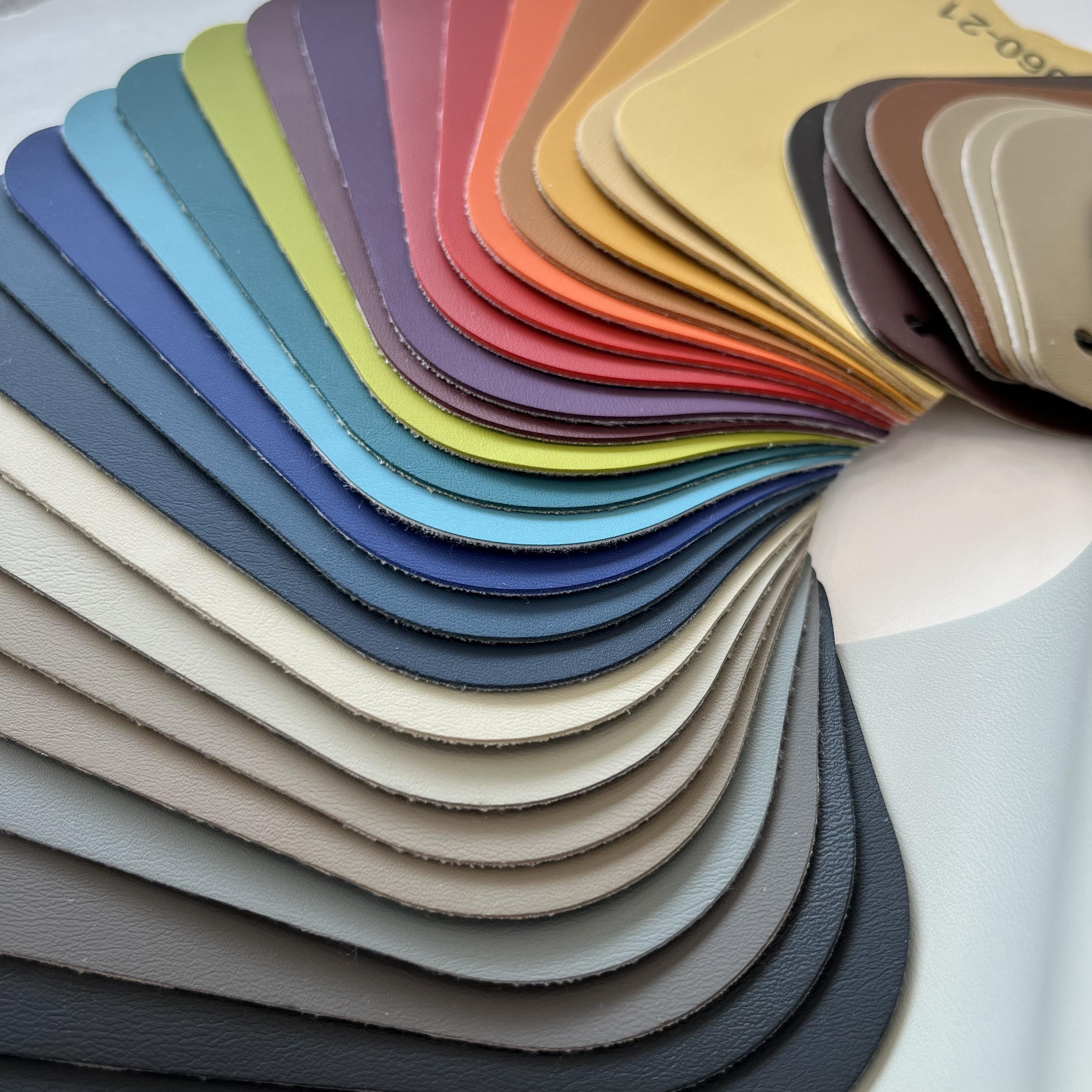 Hot Sale Embroidery PVC Faux Leather Synthetic Leather Faux Leather for Car Seats / Boats Seats /yachts