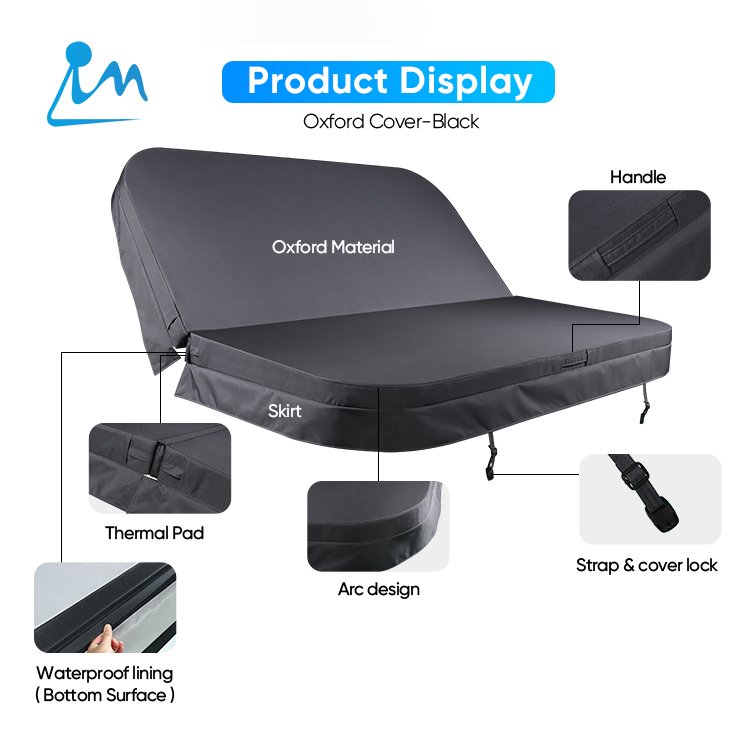 Immer Wholesale High Quality Waterproof Outdoor Hot Tub Spa Cover