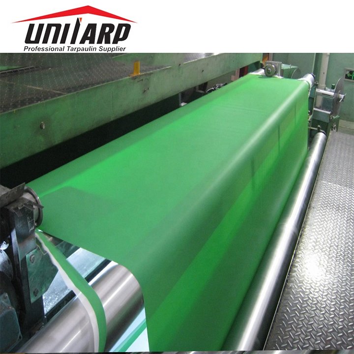 2.05 m Waterproof Glossy PVC Coated 650 Gsm Tarpaulin PVC Tarps Fabric for Truck Cover