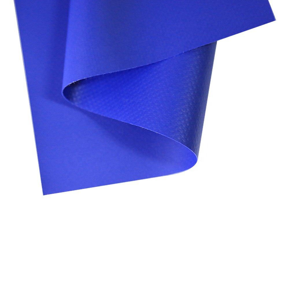 18oz Tarps 650gsm Blue Color PVC Coated Tarpaulin Rolls for Truck Cover, Tent