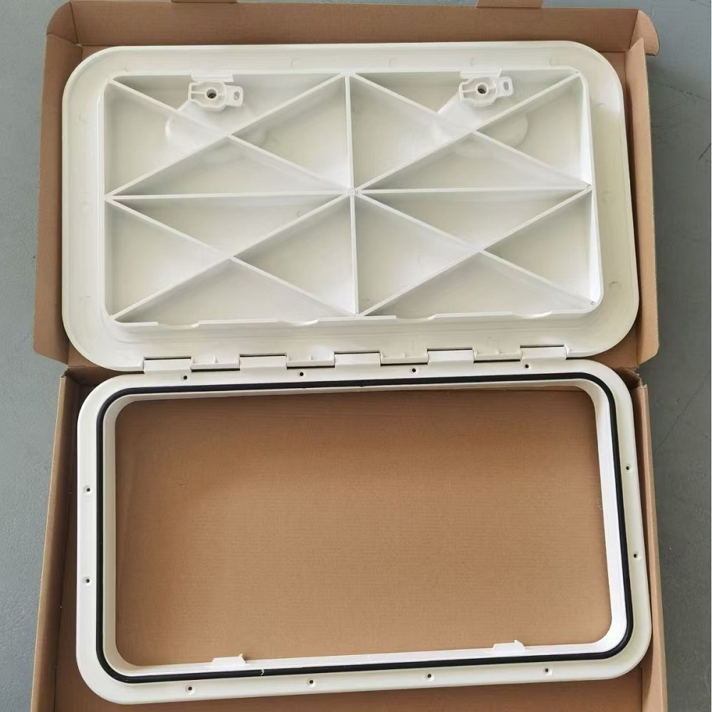 LARIN Marine Fittings ABS Boat Hatch Access Plastic Waterproof Marine Boat Deck Hatches for Boat RV