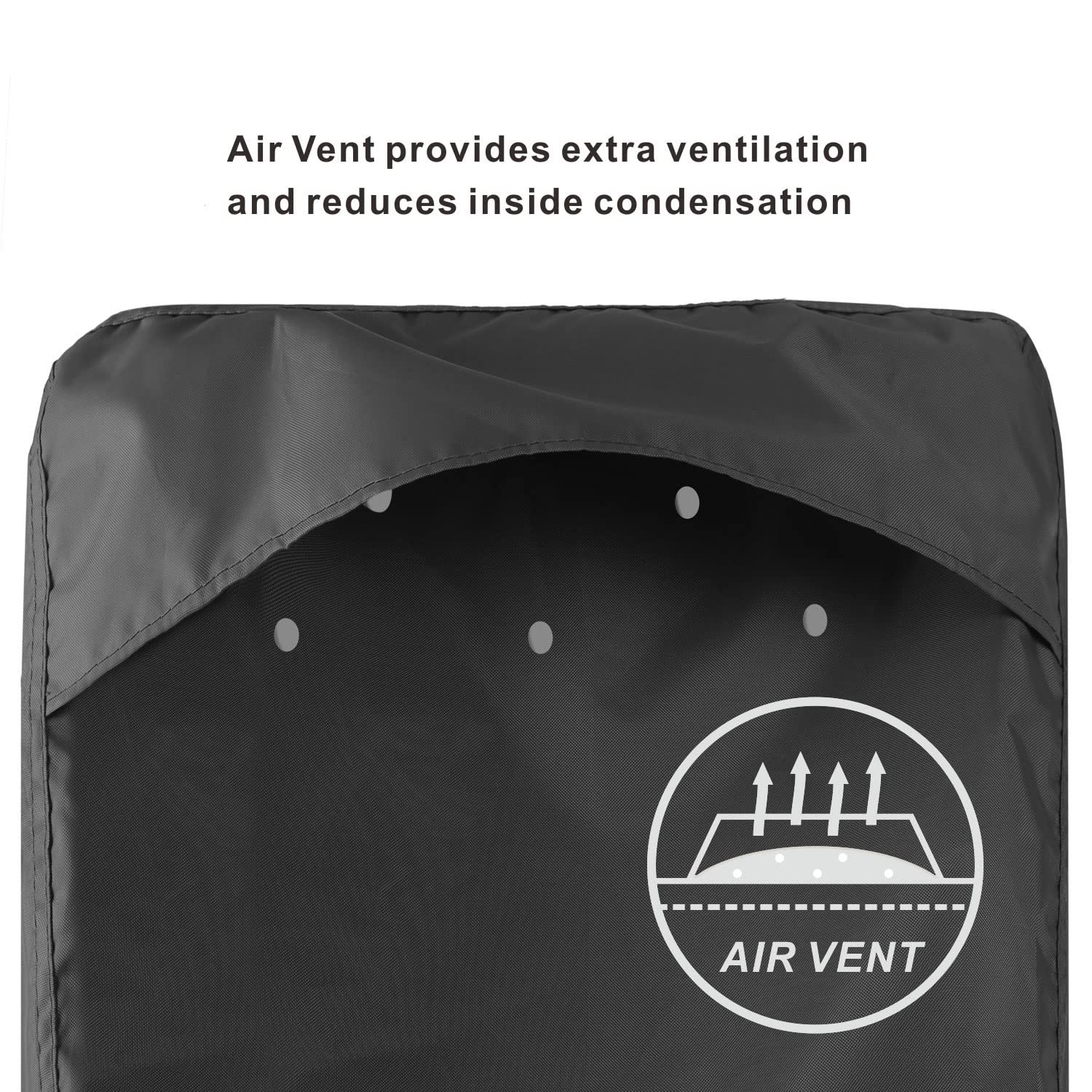 Heavy Duty Durable Trailerable Full Outboard Boat Canvas Cover Marine Motor Engine Cover