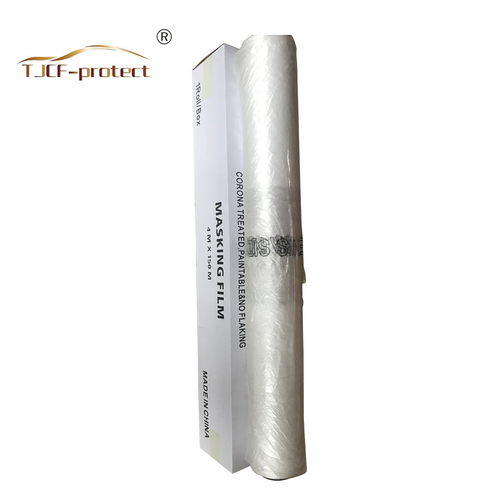 Universal Plastic Disposable Auto Painting Masking Film Auto Paint Masking Plastic Film