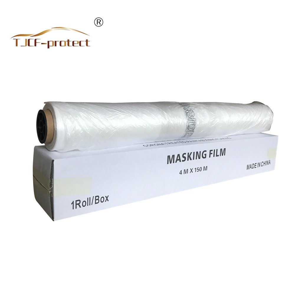 Universal Plastic Disposable Auto Painting Masking Film Auto Paint Masking Plastic Film