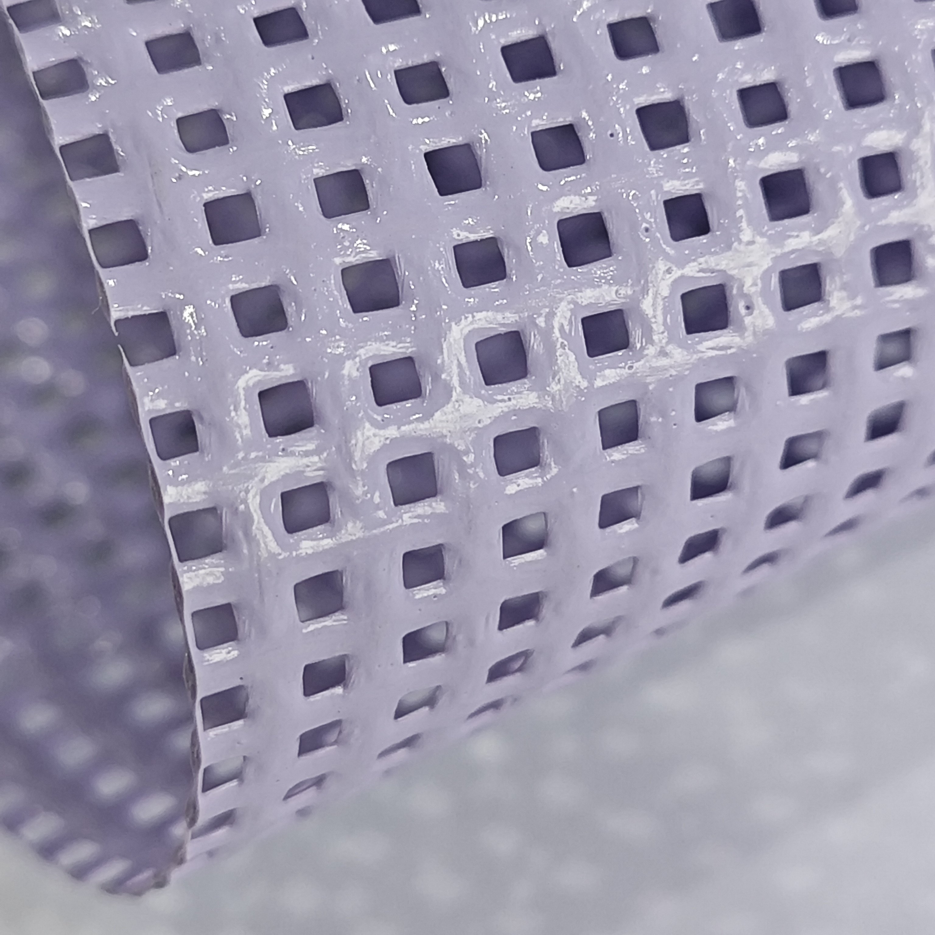 High Strength and Rosh 3000D Color PVC Coated Polyester Mesh Fabric for Outdoor Furniture and Trampolines