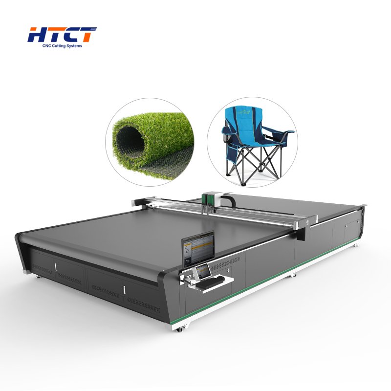 Flat Bed Cutter Waterproof Sunshade Awning Camouflage Net Tarpaulin Tarp Camping Tent Making Fabric Cutting Machine