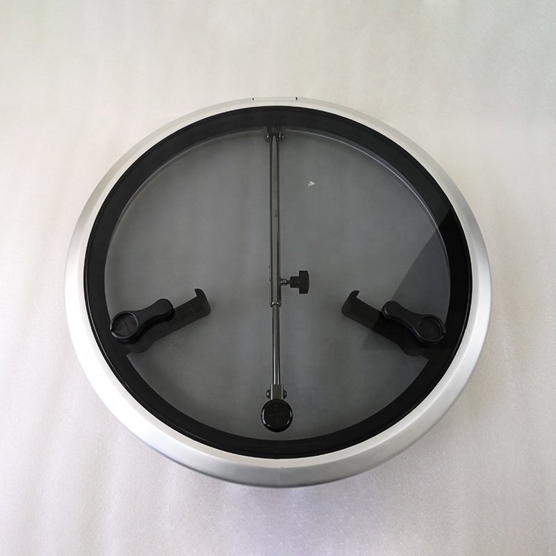 Hot Sale Aluminum Alloy Tempered Glass Deck Skylight Porthole Breathable Light Round Deck Hatch for Marine Boats Yacht RV