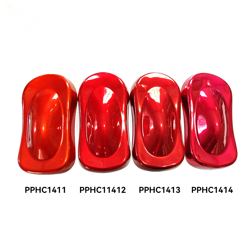 New Arrival PPHC1411 Paint Powder Coating Powder Light Red High Gloss Pure Epoxy Powder Coating for Exterior Paint