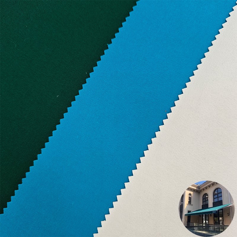 100% Solution Dyed Acrylic Waterproof Anti-UV Fabric Sustainable for Boat Awing & Cover