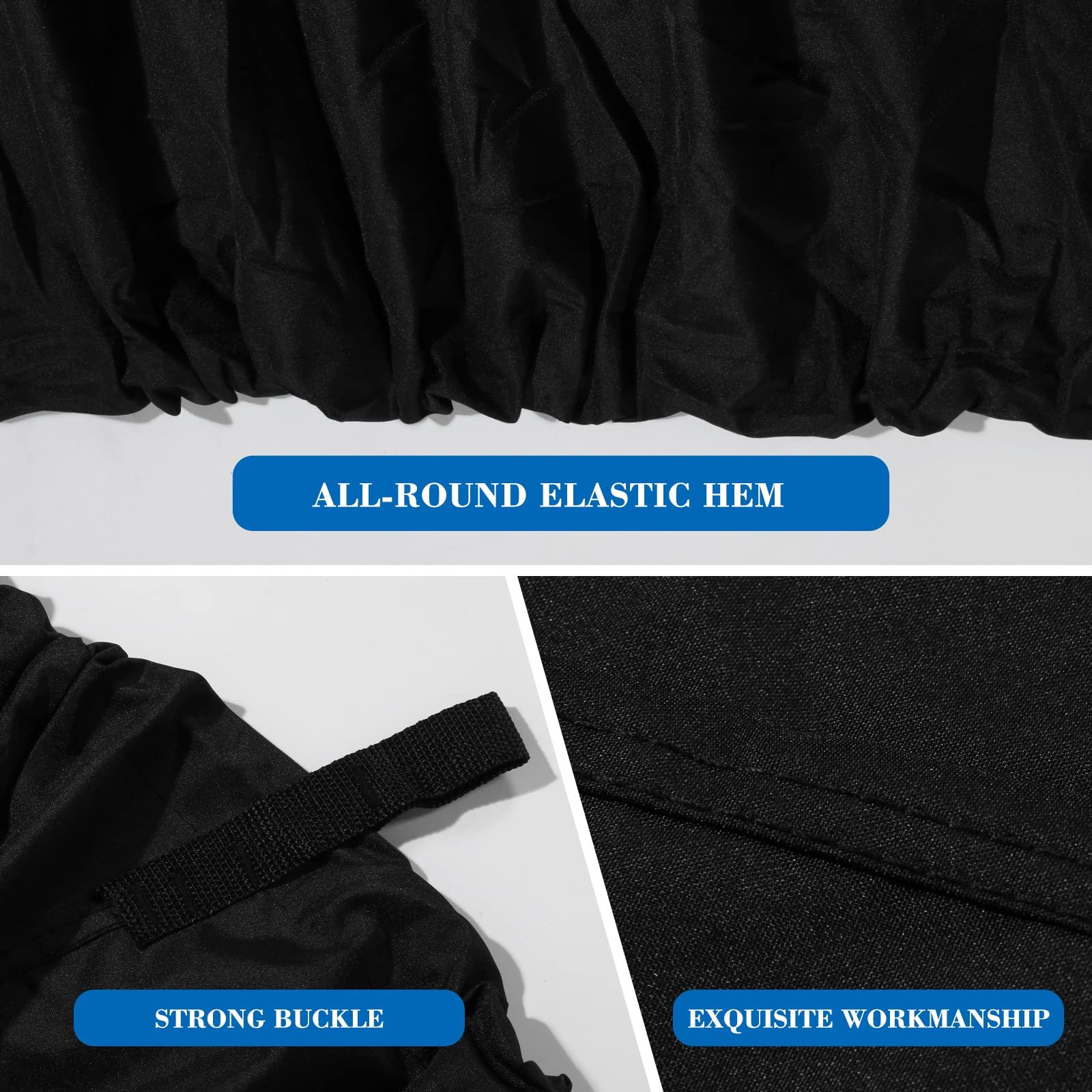 Dandelion Wholesale 900D Oxford Cloth Waterproof Heavy Duty Waterproof Boat Cover for Center Console Boat