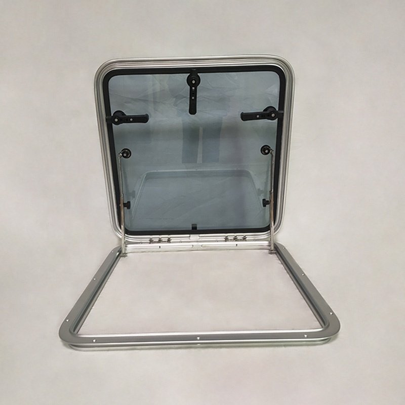 Customized Marine Boat RV Skylight Escape Hatch Window Aluminum Yacht Deck Hatch 625x625