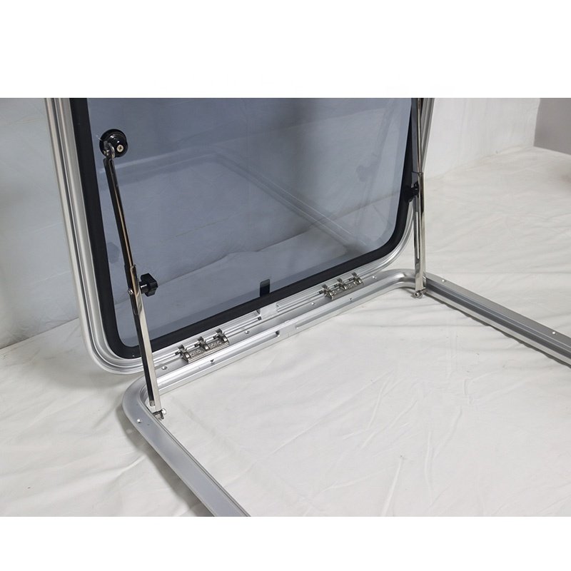 Customized Marine Boat RV Skylight Escape Hatch Window Aluminum Yacht Deck Hatch 625x625