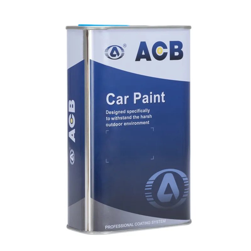 ACB Car Paint Wholesale High Quality Repair Automotive Refinish 1K 2K Clear Coat Polyurethane Auto Paint