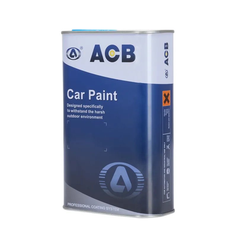 ACB Car Paint Wholesale High Quality Repair Automotive Refinish 1K 2K Clear Coat Polyurethane Auto Paint